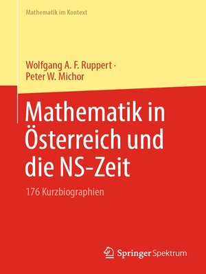 cover image of Mathematik in Österreich und die NS-Zeit